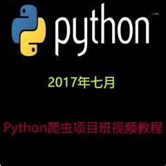 Python爬虫项目班视频教程