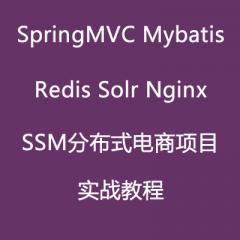 大型SpringMVC，Mybatis，Redis，Solr，Nginx，SSM分布式电商项目视频教程下载