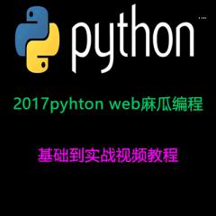 pyhton web麻瓜编程基础到实战视频教程