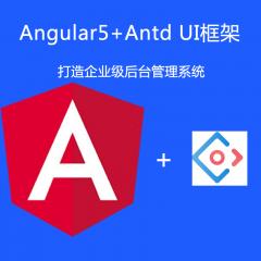 Angular5、Angular4.x、Angular7 Ant Desigin入门实战视频教程