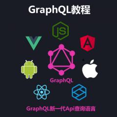 GraphQl视频教程_Express Koa结合GraphQl实现服务器端Api并且在Vue Angular React中请求GraphQl Server Api（大地）