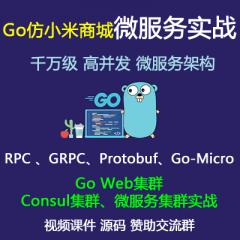 Golang仿小米商城高并发微服务实战、Docker Swarm分布式微服务部署实战（大地老师）