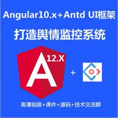 Angular教程_Angular10 Angular12+Antd Ui框架 打造舆情监控系统（35讲）
