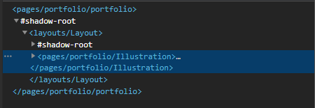 没有写v-slot的效果